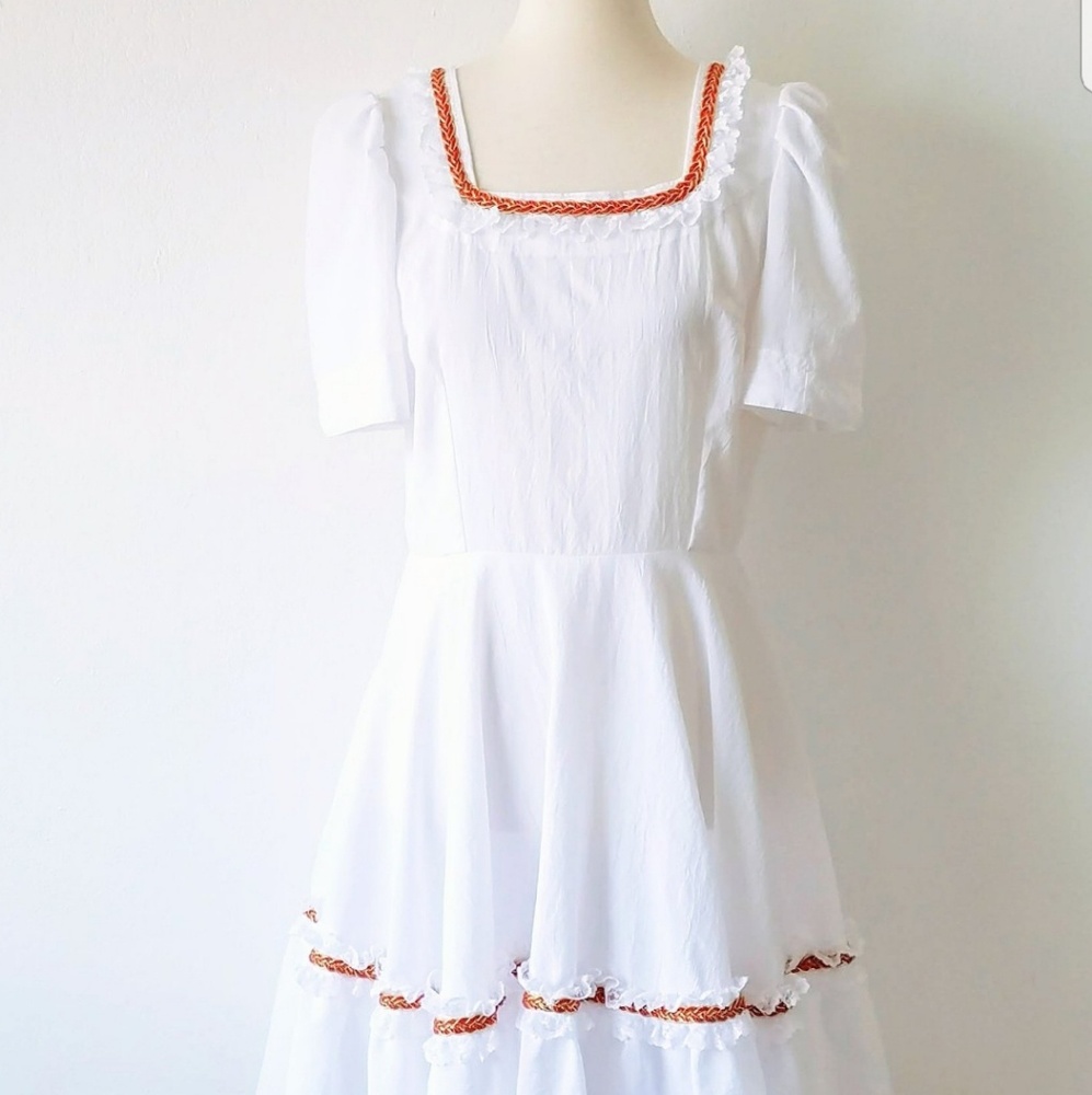 Vintage square dancing dress